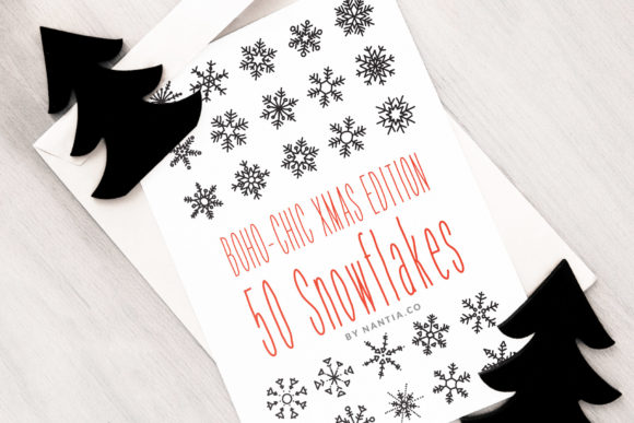 50 Vector Snowflakes Review