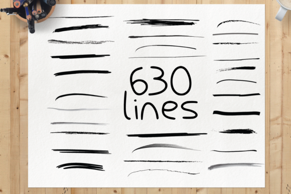 630 Lines Graphic Elements