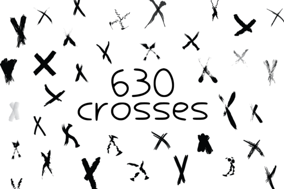 630 X and Crosses Graphics Elements