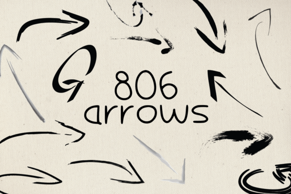 806 Arrows: Graphics for Decorative Elements