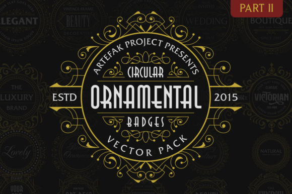 Circular Ornamental Badges Part II