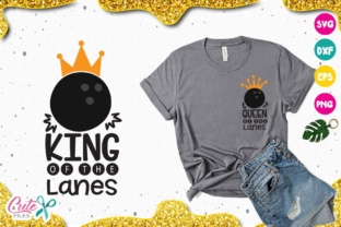 King of the Lanes SVG for Crafts and Graphics