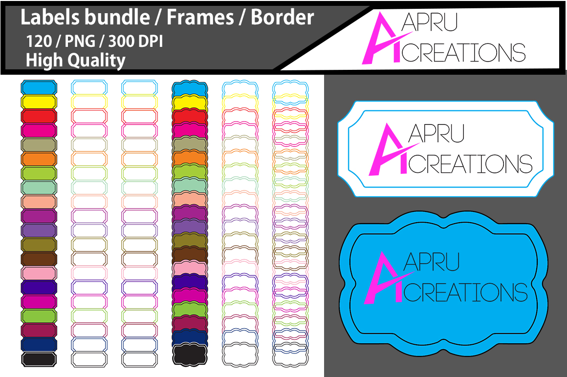 Label Bundle: Graphics & Decorative Elements