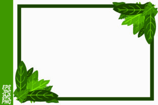 Leaf Border Decorative 11: Graphics for Editorial and Website Use