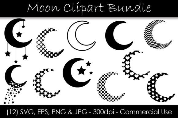 Moon Bundle: Graphics for Creative Marketing
