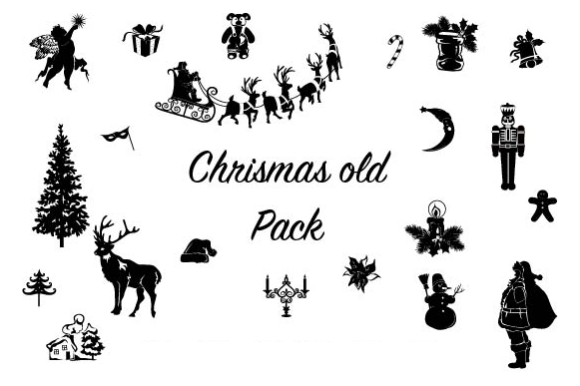 Old Christmas Pack: Graphics & Decorative Elements