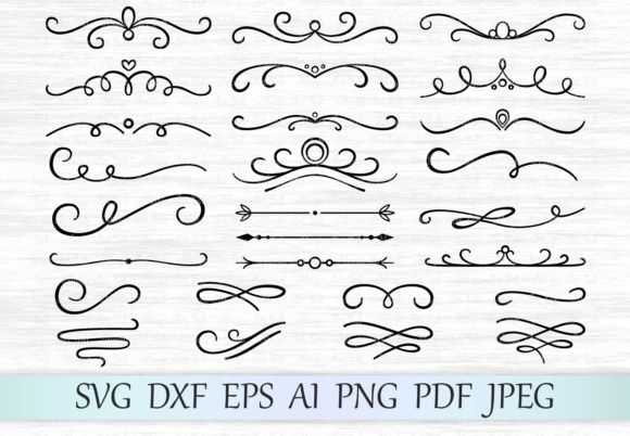 Text Deviders: Graphics for Decorative Elements